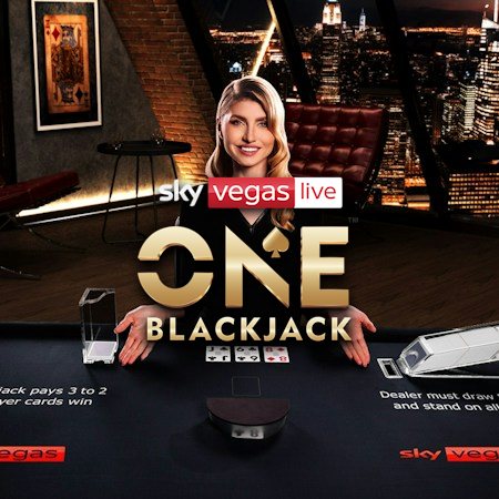 Sky Vegas Live ONE Blackjack game cover