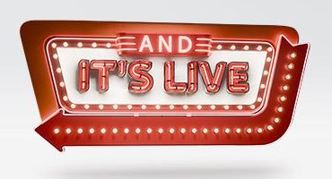 Sky Vegas live casino sign